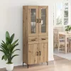  Magasfiú fiókkal 2 pcs Artisan tölgy 69,5 x 34 x 180 cm Faanyag