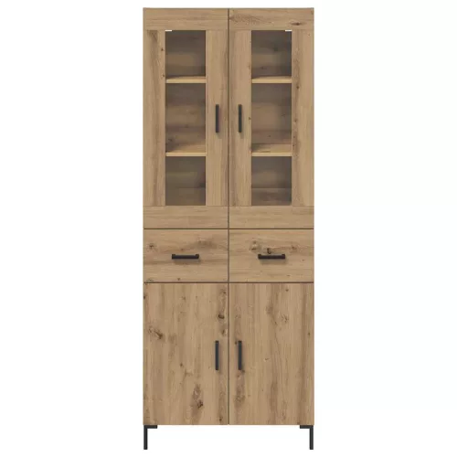  Magasfiú fiókkal 2 pcs Artisan tölgy 69,5 x 34 x 180 cm Faanyag