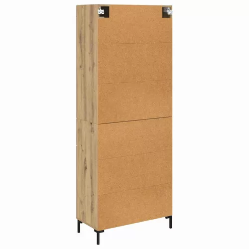  Magasfiú fiókkal 2 pcs Artisan tölgy 69,5 x 34 x 180 cm Faanyag
