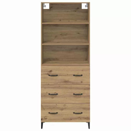  Magasfiú fiókkal Artisan tölgy 69,5 x 34 x 180 cm Faanyag