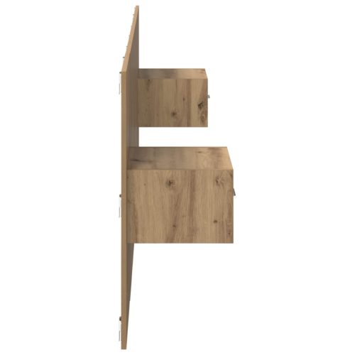  Fejtámla Szekrénnyel fiókkal 3 pcs Artisan tölgy Faanyag