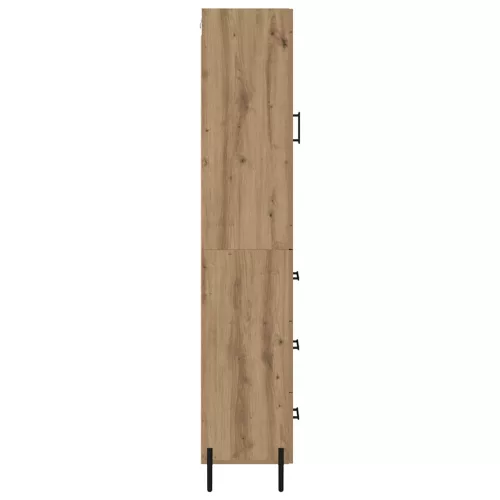  Magasfiú fiókkal Artisan tölgy 34,5 x 34 x 180 cm Faanyag