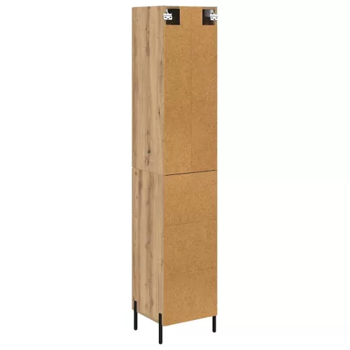  Magasfiú fiókkal Artisan tölgy 34,5 x 34 x 180 cm Faanyag