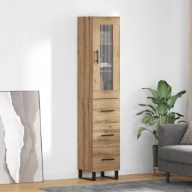    Magasfiú fiókkal Artisan tölgy 69,5 x 34 x 180 cm Faanyag