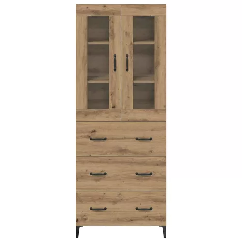  Magasfiú fiókkal Artisan tölgy 69,5 x 34 x 180 cm Faanyag