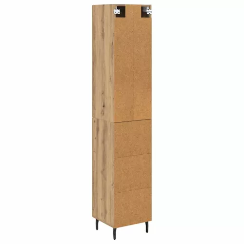  Magasfiú fiókkal Artisan tölgy 34,5 x 34 x 180 cm Faanyag