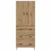  Magasfiú fiókkal Artisan tölgy 69,5 x 34 x 180 cm Faanyag
