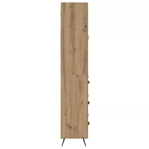  Magasfiú fiókkal Artisan tölgy 69,5 x 34 x 180 cm Faanyag