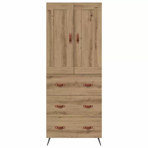  Magasfiú fiókkal Artisan tölgy 69,5 x 34 x 180 cm Faanyag