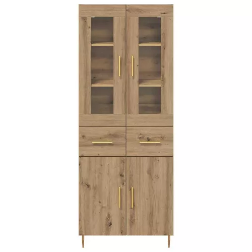  Magasfiú fiókkal 2 pcs Artisan tölgy 69,5 x 34 x 180 cm Faanyag