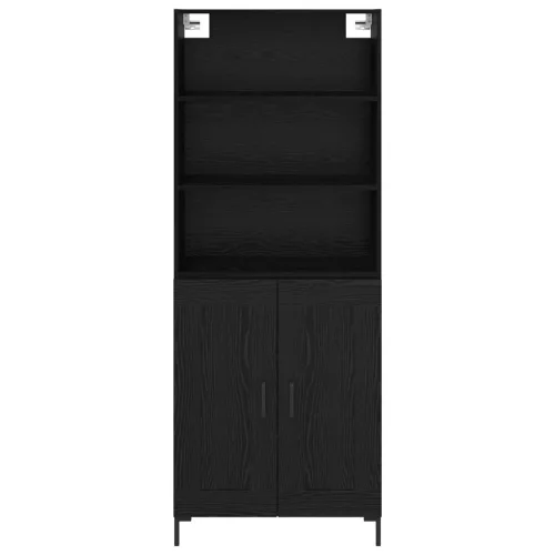  Magasfiú fiókkal Fekete tölgy 69,5 x 34 x 180 cm Faanyag