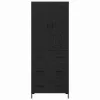  Magasfiú fiókkal Fekete tölgy 69,5 x 34 x 180 cm Faanyag