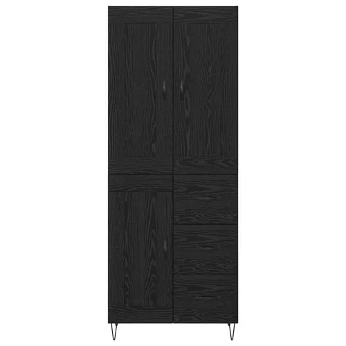  Magasfiú fiókkal Fekete tölgy 69,5 x 34 x 180 cm Faanyag