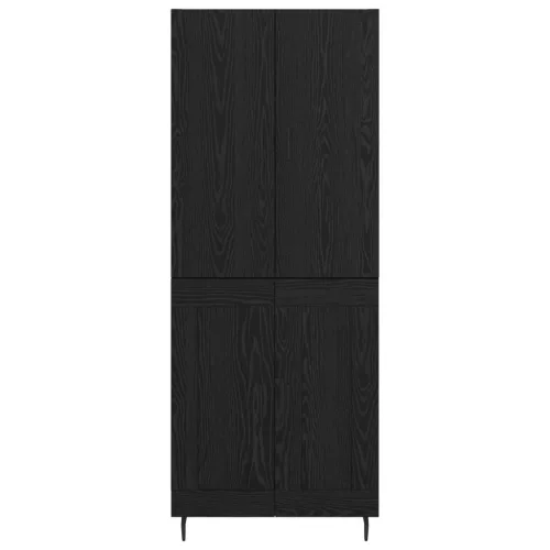  Magasfiú Musta tammi 69,5 x 34 x 180 cm Műanyag Fa és Üveg