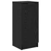  Oldalszekrények 3 pcs Musta tammi 69,5 x 34 x 180 cm Faanyag