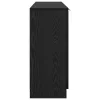  Oldalszekrények 3 pcs Musta tammi 69,5 x 34 x 180 cm Faanyag