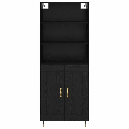  Magasfiú 2 pcs Musta tammi 69,5 x 34 x 180 cm Faanyag