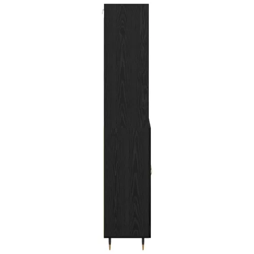  Magasfiú 2 pcs Musta tammi 69,5 x 34 x 180 cm Faanyag