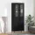  Magasfiú fiókkal 2 pcs Fekete tölgy 69,5 x 34 x 180 cm Faanyag