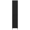  Magasfiú fiókkal Fekete tölgy 34,5 x 34 x 180 cm Faanyag