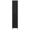  Magasfiú fiókkal Fekete tölgy 34,5 x 34 x 180 cm Faanyag