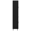  Magasfiú fiókkal Fekete tölgy 69,5 x 34 x 180 cm Faanyag