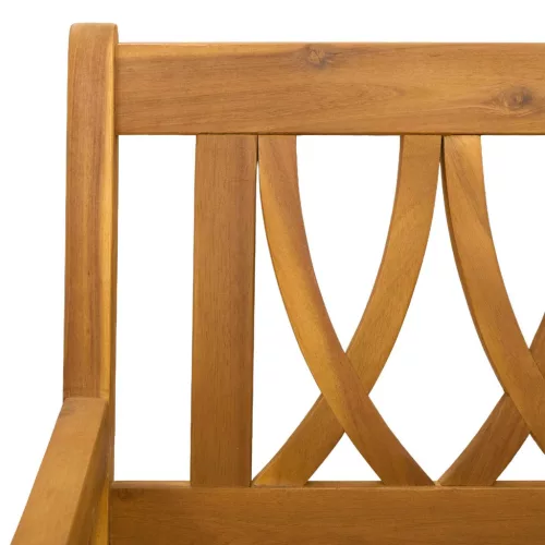  Kerti pad 6 pcs Természetes 56 x 55,5 x 90 cm Tömör Akácfa