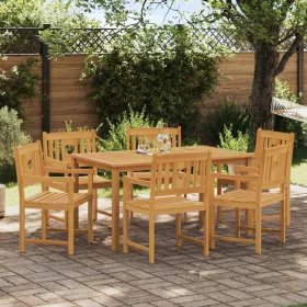    Kerti pad 6 pcs Természetes 56 x 55,5 x 90 cm Tömör Akácfa