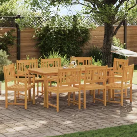    Kerti pad 8 pcs Természetes 56 x 55,5 x 90 cm Tömör Akácfa