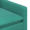  Kanapé Szett 2 pcs Türkiz Bársony