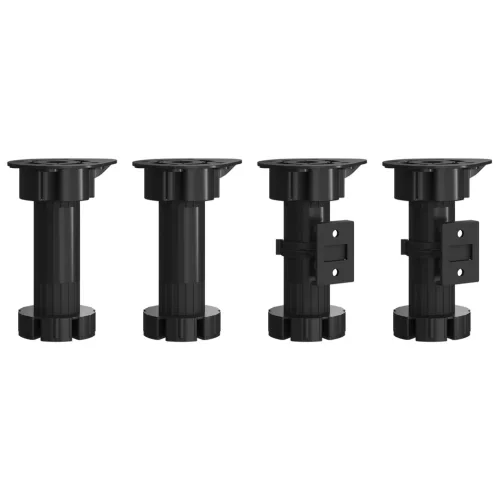  Konyhaszekrény Fekete tölgy 60 x 57 x 207 cm Faanyag