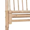  bambusz kerti pad pergolával 116 cm