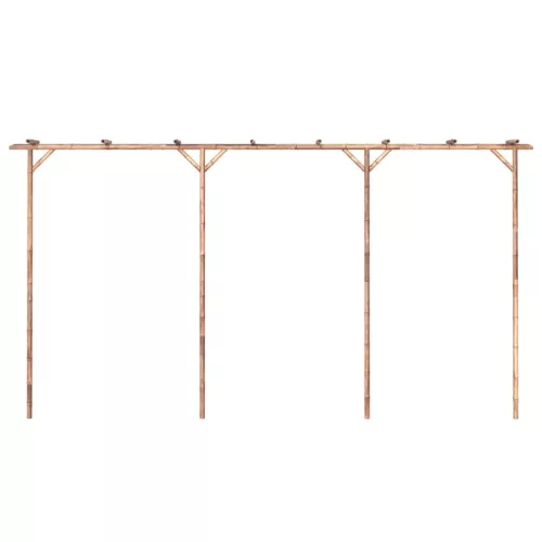  bambusz pergola 385 x 40 x 205 cm