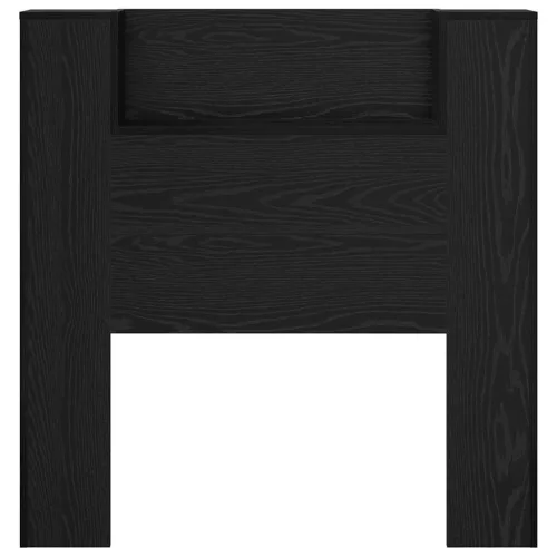  Fejhajtó szekrény Fekete tölgy 120 x 15 x 103.5 cm Faanyag