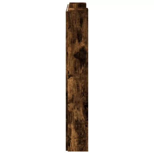  Fejtámla tárolóval Füstölt tölgy 100 x 16,5 x 103,5 cm Faanyag