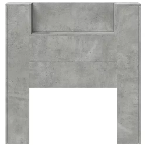  Fejtámla fejtámlával Beton Szürke 100 x 16,5 x 103,5 cm Faanyag