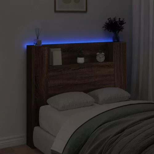  Fejtámla fejtámlával Barna Tölgy 120 x 16,5 x 103,5 cm Faanyag