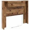  Fejhajtó szekrény polcokkal Öreg fa 120 x 15 x 103.5 cm Faanyag