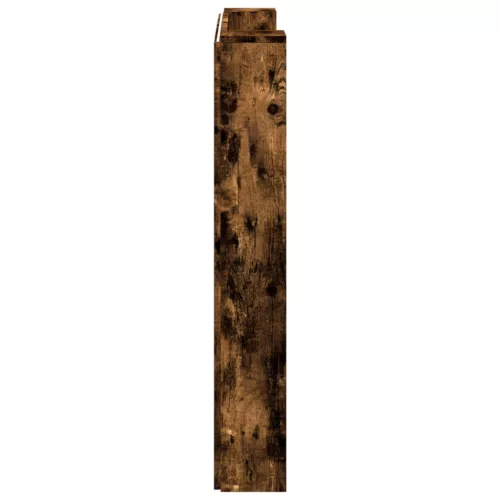  Fejtámla tárolóval Füstölt tölgy 120 x 16,5 x 103,5 cm Faanyag