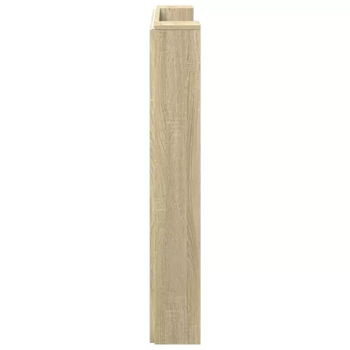  Fejtámla fejtámlával Sonoma tölgy 120 x 16,5 x 103,5 cm Faanyag