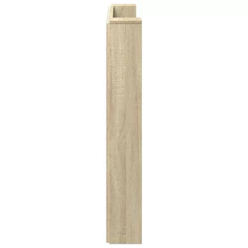  Fejtámla fejtámlával Sonoma tölgy 140 x 16,5 x 103,5 cm Faanyag