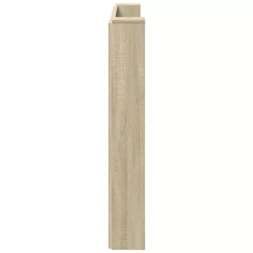  Fejtámla fejtámlával Sonoma tölgy 160 x 16,5 x 103,5 cm Faanyag