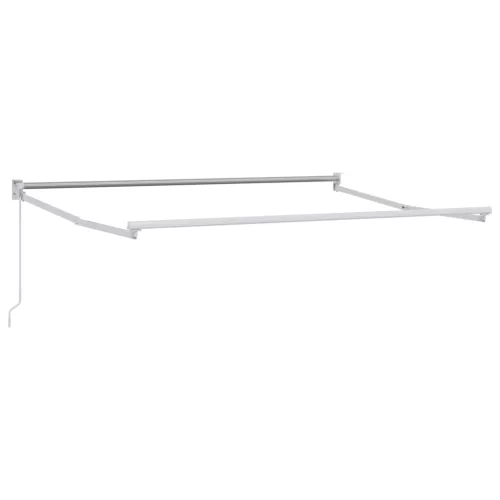  Kézi Retraktálható Napernyő Fehér 3 x 2 m