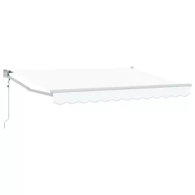  Elektromos Kihúzható Napernyő Fehér 3 x 2 m