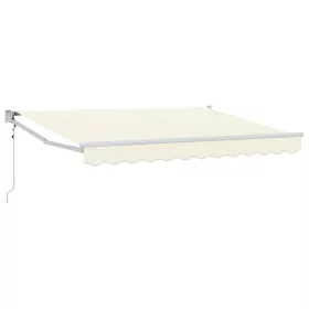  Elektromos Kihúzható Napernyő Krém 3,5 x 2 m