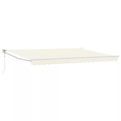  Elektromos Kihúzható Napernyő Krém 4 x 2 m