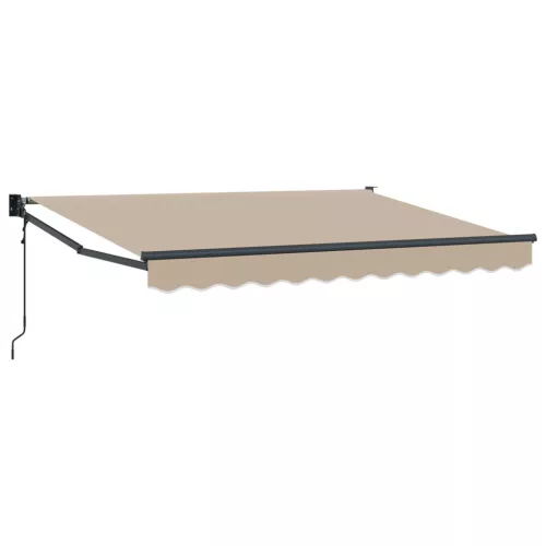  Elektromos Kihúzható Napernyő Bézs 3,5 x 2 m