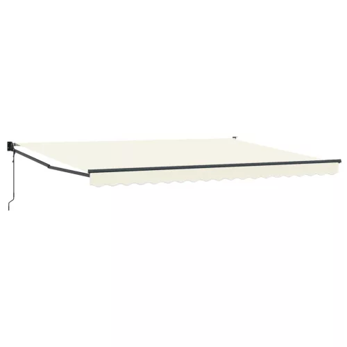  Elektromos Kihúzható Napernyő Krém 4 x 2 m