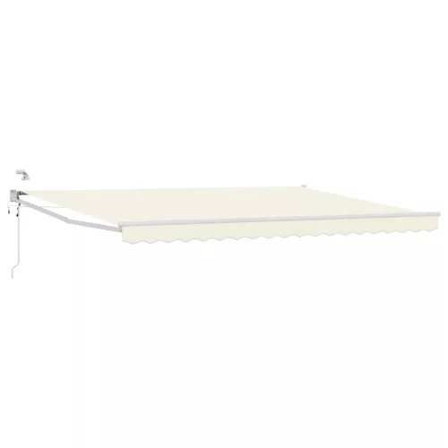  Elektromos Kihúzható Napernyő Krém 4 x 2 m