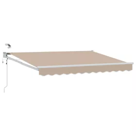 Elektromos Kihúzható Napernyő Bézs 3,5 x 2,5 m